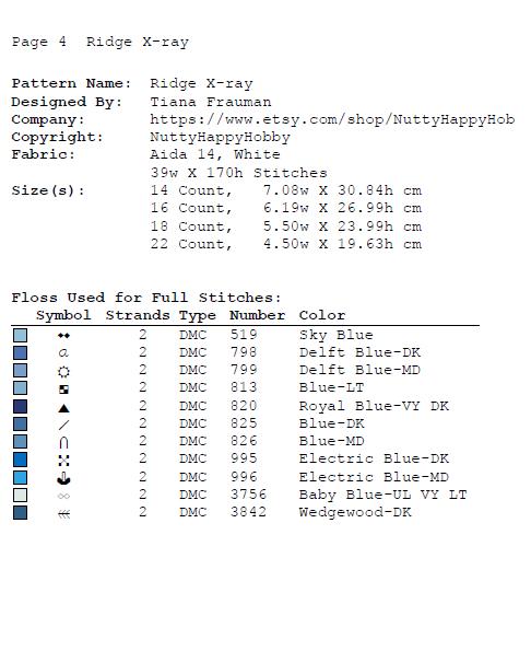 Blue Spine Cross Stitch Pattern PDF, Human Spine Anatomy Embroidery, Medical Cross Stitch, Gothic Anatomy Art, Xray Skeleton Stitch Download - NuttyHappyHobby