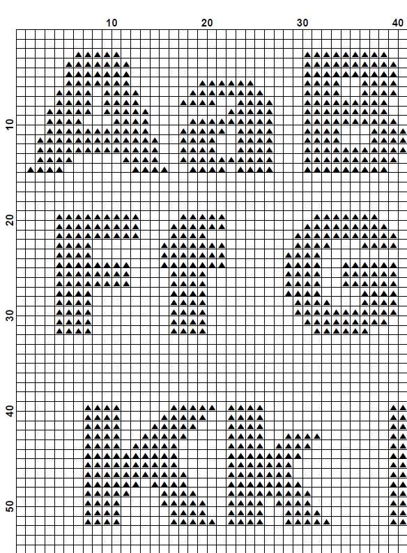 Bold ABC Alphabet Cross Stitch Pattern PDF, Thick Uppercase and Lowercase Font with Numbers and Symbols, Modern Custom Name Chart, download - NuttyHappyHobby