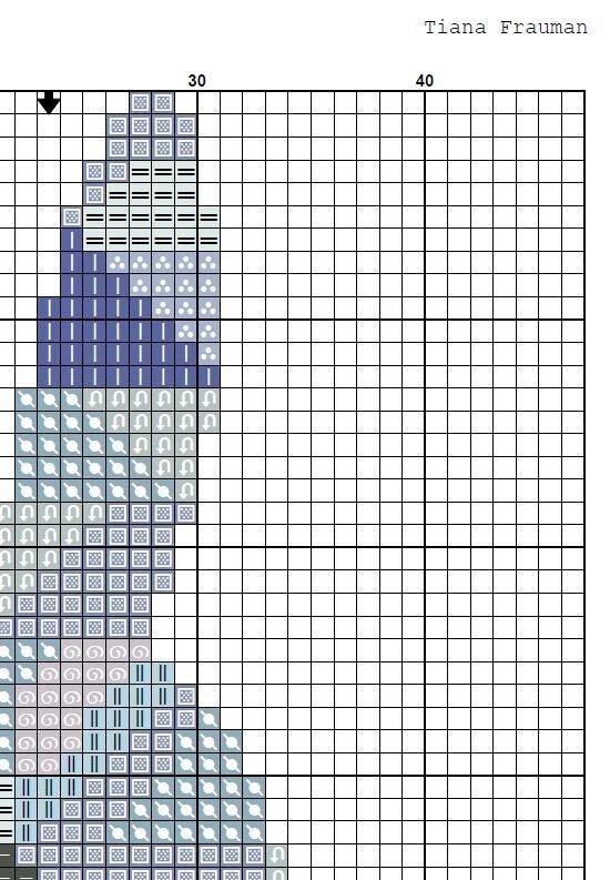 Bunny Silhouette Geometry, Modern cross stitch Pattern pdf, Counted Animals cross stitch, Woodland nursery art, Baby room, Rabbit Embroidery - NuttyHappyHobby