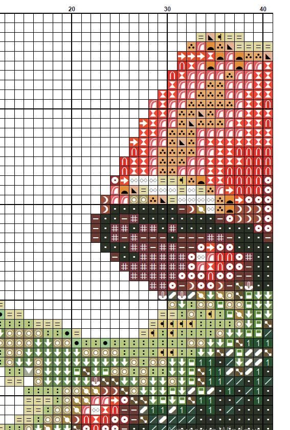 Christmas Bells Cross Stitch Pattern PDF, Holiday Ornament Embroidery Chart, Festive Christmas Decor Needlework, Winter Cross Stitch Design - NuttyHappyHobby