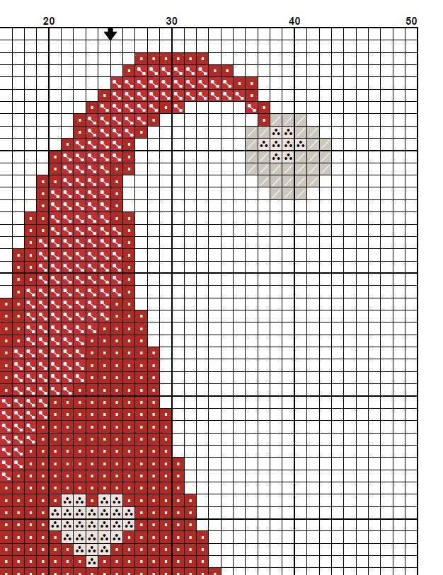 Christmas Gnome Cross Stitch Pattern PDF, Scandinavian Tomte Embroidery Design, Nordic Holiday Gnome Needlework Chart, Festive Christmas - NuttyHappyHobby