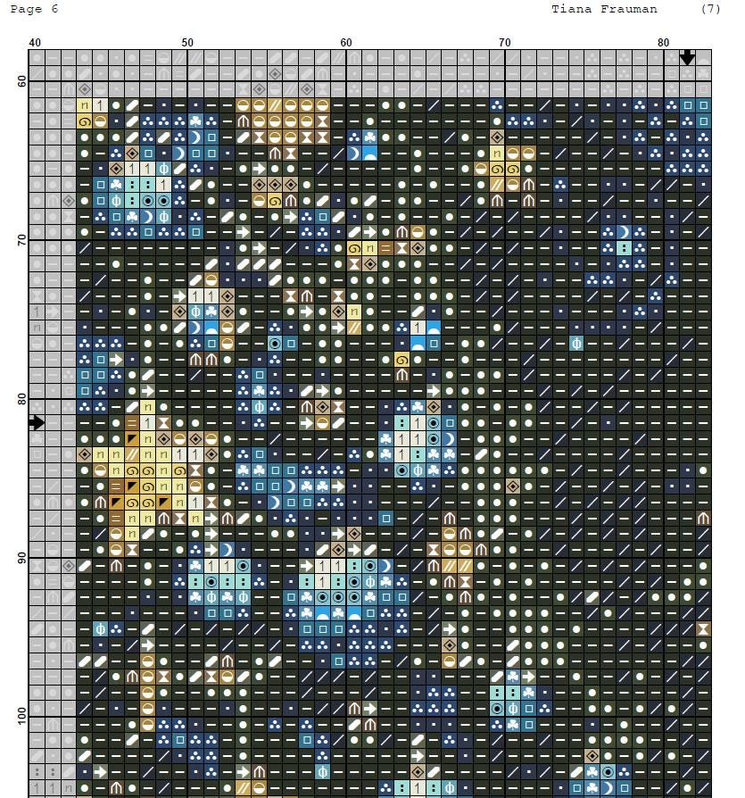 Christmas Tree Cross Stitch Pattern PDF, Winter Night Tree Embroidery Design, Festive Holiday Needlework Chart, Christmas Decor embroidery - NuttyHappyHobby