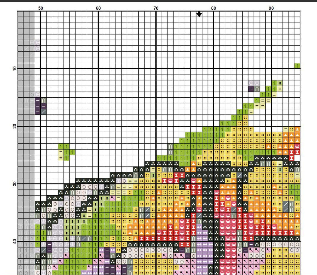 Colorful Brain Cross Stitch Pattern PDF, Human Anatomy Embroidery Design, Neuroscience Wall Art, Medical Decor Download, Pattern Keeper - NuttyHappyHobby
