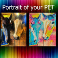 Custom Animal Portrait Cross Stitch Pattern From Photo, Personalized Pet Embroidery Pattern PDF, Animal Photo To Cross Stitch Design - NuttyHappyHobby