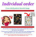 Custom Cross Stitch Pattern From Image, Personalized Embroidery Pattern PDF, Custom Cross Stitch Design From Photo Or Artwork - NuttyHappyHobby
