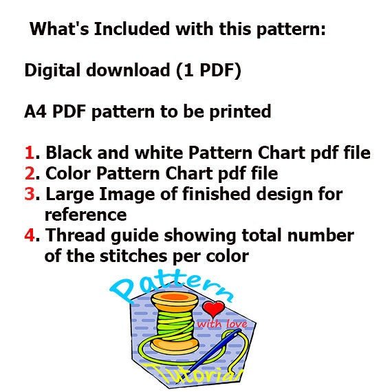 Custom Dog Cross Stitch Pattern From Photo, Pet Portrait Without Background, Personalized Dog Embroidery Pattern PDF, Cat Portrait Pattern - NuttyHappyHobby