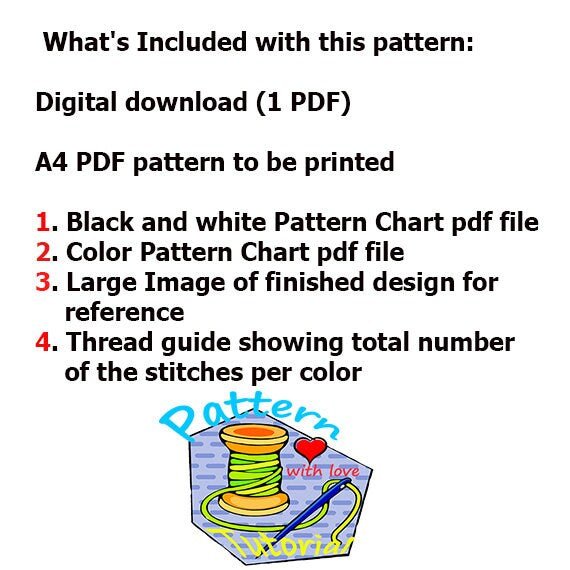 Custom Pet Portrait Cross Stitch Pattern From Photo, Personalized Dog Cat Embroidery Pattern PDF, Pet Portrait Cross Stitch Design - NuttyHappyHobby