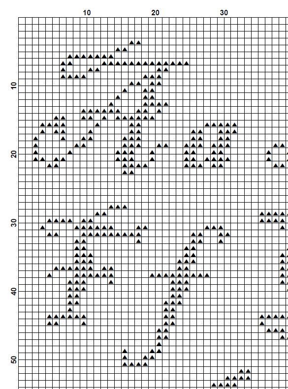 Elegant Script ABC Alphabet Cross Stitch Pattern PDF, Calligraphy Uppercase and Lowercase Font with Numbers and Symbols Chart, download - NuttyHappyHobby