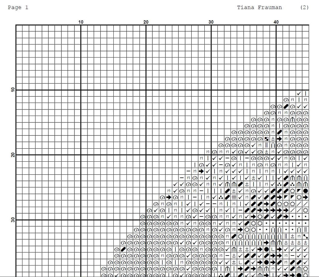 Fantasy Dragon Cross Stitch Pattern PDF, Dragon Embroidery Chart, Modern Counted Cross Stitch Download, Magical Counted Cross Stitch Chart - NuttyHappyHobby