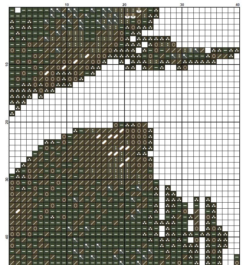 Ghost Cross Stitch Pattern PDF, Spooky Ghost Embroidery Design, Halloween Cross Stitch Pattern, Gothic Halloween Decor, Instant Download pdf - NuttyHappyHobby