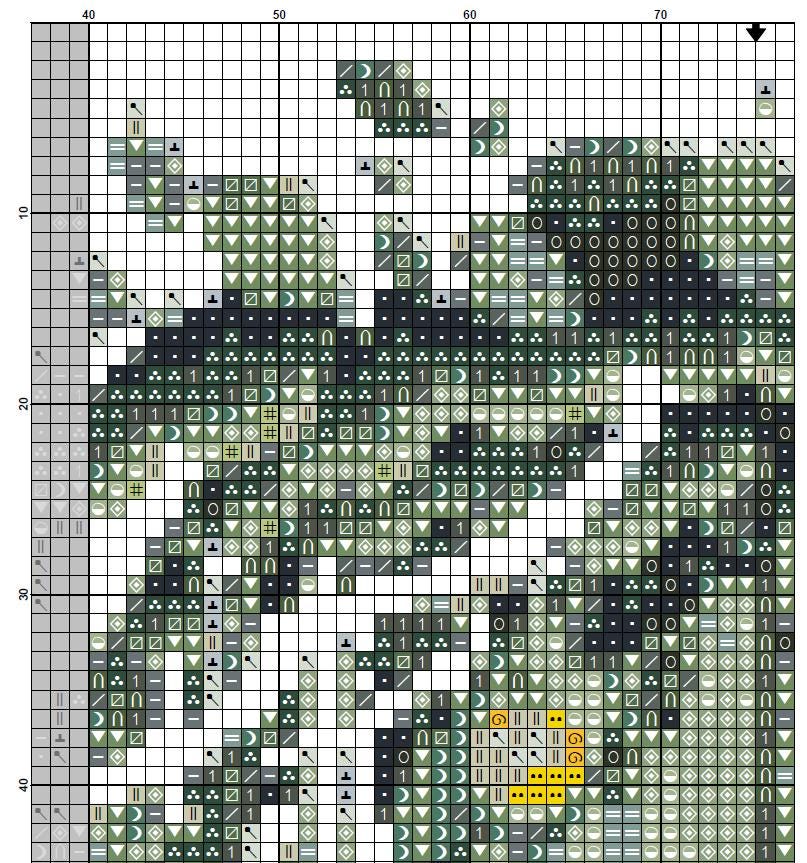 Ghost Cross Stitch Pattern Set of 5, Halloween Cute Ghost PDF Bundle, Spooky Forest Gothic Designs, Modern Embroidery Chart,Instant Download - NuttyHappyHobby