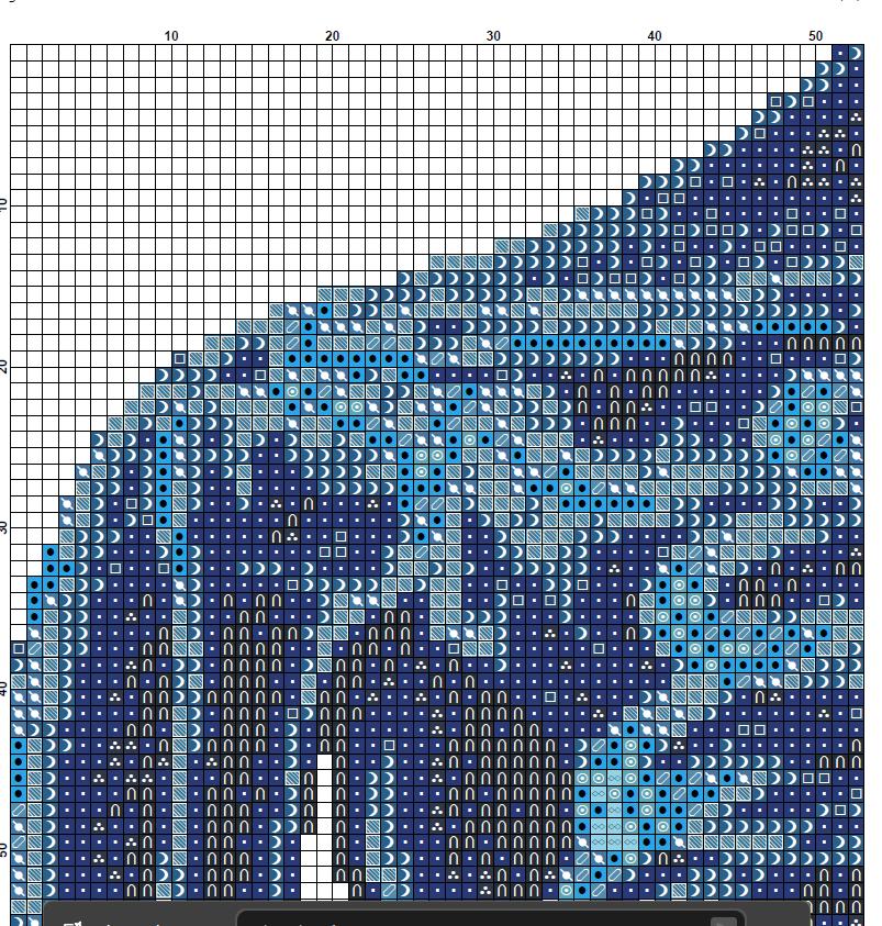 Human Rib Cage X Ray Cross Stitch Pattern PDF, Chest Anatomy Embroidery Design, Medical Skeleton Wall Art Download - NuttyHappyHobby