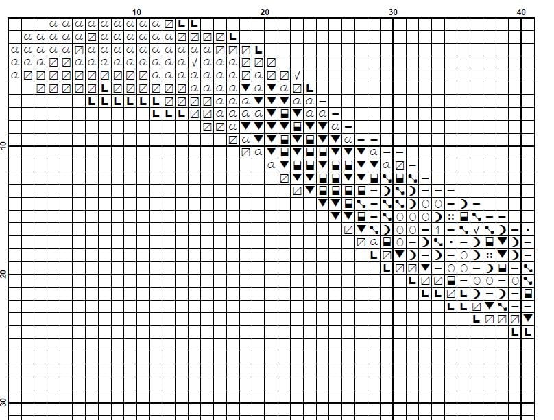 Leo Cross Stitch Pattern PDF, Zodiac Lion Embroidery Design, Astrology Constellation Cross Stitch Chart, Horoscope Needlework, Download - NuttyHappyHobby
