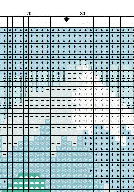 Mountain Landscape Cross Stitch Pattern PDF, Forest Mountains Minimalist Embroidery Design, Nature Modern Cross Stitch Digital Download pdf - NuttyHappyHobby