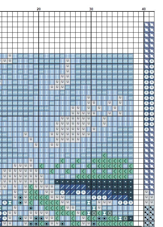 Ocean Cross Stitch Pattern Set PDF, Lighthouse Sea Waves Embroidery Design, Nautical Landscape Triptych Modern Cross Stitch Digital Download - NuttyHappyHobby