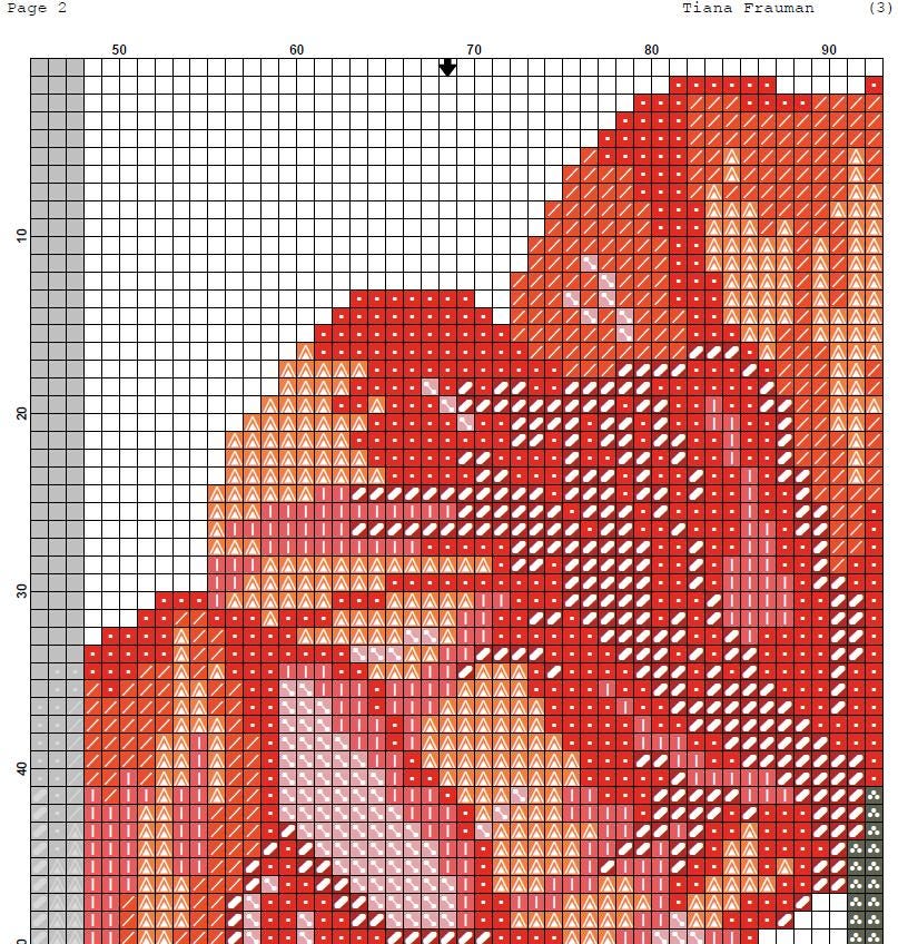 Poppy Cross Stitch Pattern PDF, Red Flower Embroidery Design, Botanical Floral Cross Stitch Chart, Modern Needlework, Instant Download pdf - NuttyHappyHobby