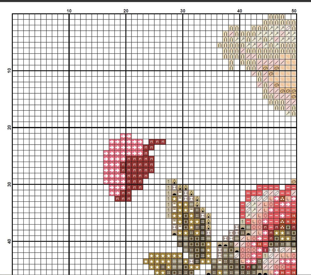 Rib Cage Cross Stitch Pattern PDF, Floral Skeleton Embroidery Chart, Anatomical Ribs Art, Gothic Needlepoint Design, Dark Academia Decor - NuttyHappyHobby