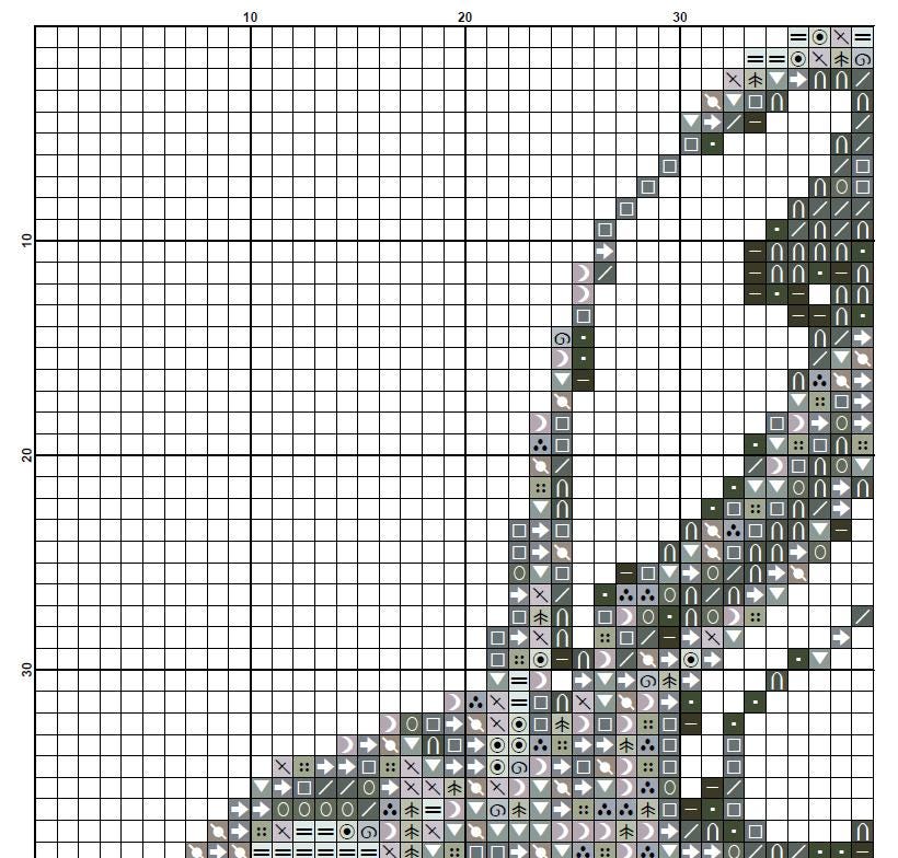 X - Ray Rabbit Cross Stitch Pattern PDF, Anatomical Bunny Skeleton Embroidery Chart, Veterinary Art, Dark Biology Needlepoint, Download - NuttyHappyHobby
