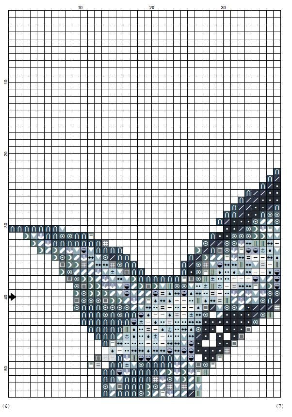 X - Ray Whale Cross Stitch Pattern PDF, Anatomical Whale Skeleton Embroidery Chart, Marine Biology Art, Ocean Science Needlepoint, Download - NuttyHappyHobby